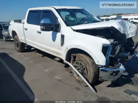 1FT7W2BN2LEE92667 — 2020 Ford F250, Front end, before-repair photos