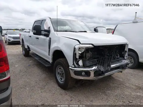 1FT7W2BA1REF67946 — 2024 Ford F250, Parte delantera, fotos antes de reparar