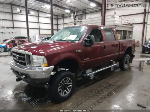 2004 Ford F-350 Lariat/Xl/Xlt VIN 1FTSW31P24EC97155 фото 2