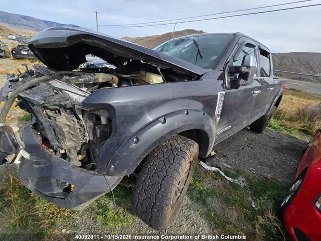 1FT8W3BT1MEC00761 — 2021 Ford F350, photo 2 from IAAI 19.10.2026, Rollover