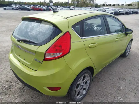 2011 Ford Fiesta Ses VIN 3FADP4FJ4BM238878 фото 5