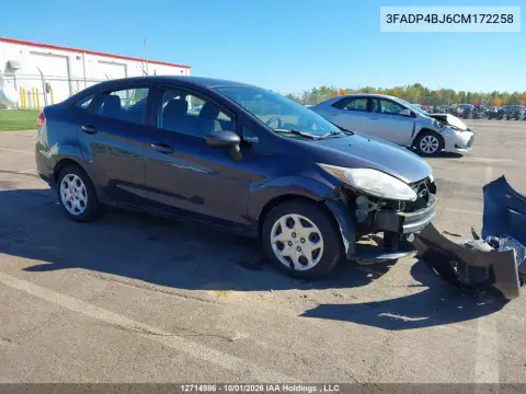 3FADP4BJ6CM172258 — 2012 Ford Fiesta, Передняя часть, фото до ремонта