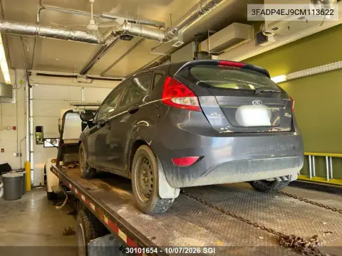 2012 Ford Fiesta Se VIN 3FADP4EJ9CM113622 фото 3