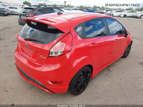 3FADP4GX4FM179422 — 2015 Ford Fiesta, фото 5 с аукциона IAAI, Передняя часть справа