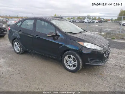 3FADP4BJ1HM129843 — 2017 Ford Fiesta, Передняя часть, фото до ремонта