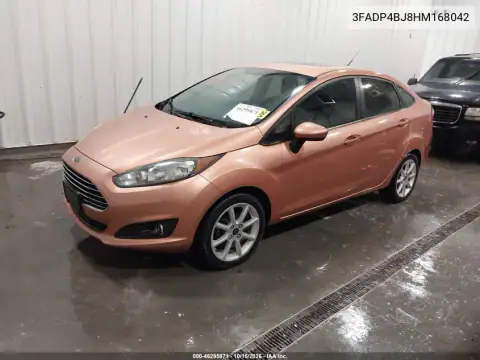 3FADP4BJ8HM168042 — 2017 Ford Fiesta, ფოტო 3, IAAI, დატბორვა