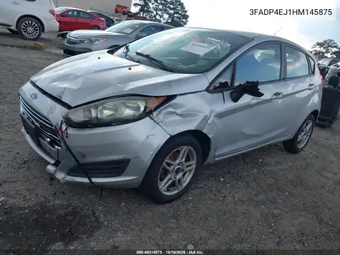 3FADP4EJ1HM145875 — 2017 Ford Fiesta, фото 2 з IAAI, Лівий бік