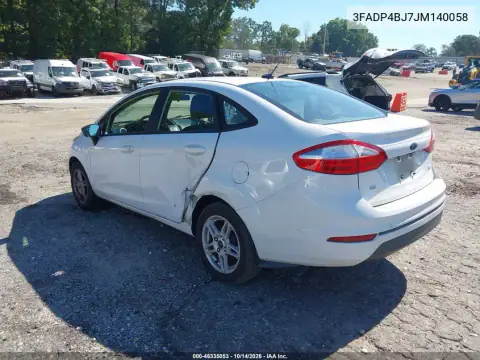 3FADP4BJ7JM140058 — 2018 Ford Fiesta, ფოტო 4, IAAI, მარცხენა მხარე