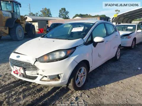 2018 Ford Fiesta Se VIN 3FADP4EJ8JM124396 фото 2