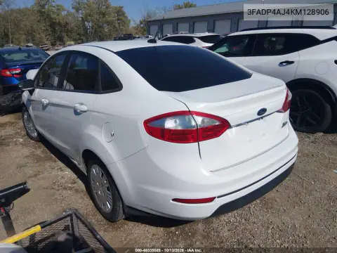 3FADP4AJ4KM128906 — 2019 Ford Fiesta, photo 4 from IAAI, Front end