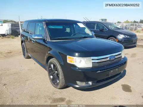 2009 Ford Flex Limited VIN 2FMEK63C29BA90252 фото 2