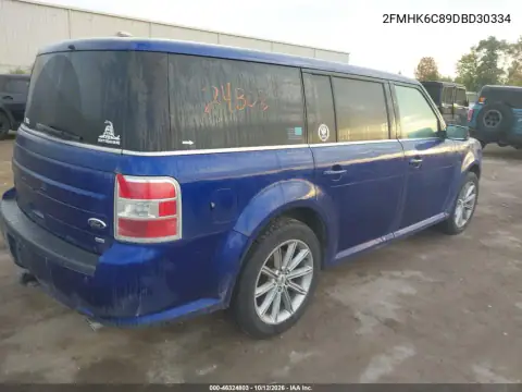 2FMHK6C89DBD30334 — 2013 Ford FLEX, photo 4 from IAAI, Normal wear