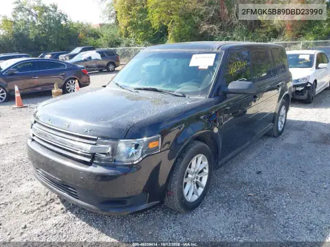 2013 Ford Flex Se VIN 2FMGK5B89DBD23990 фото 3