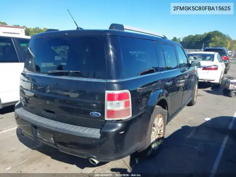 2FMGK5C80FBA15625 — 2015 Ford FLEX, фото 5 с аукциона IAAI 19.10.2026, Естественный износ