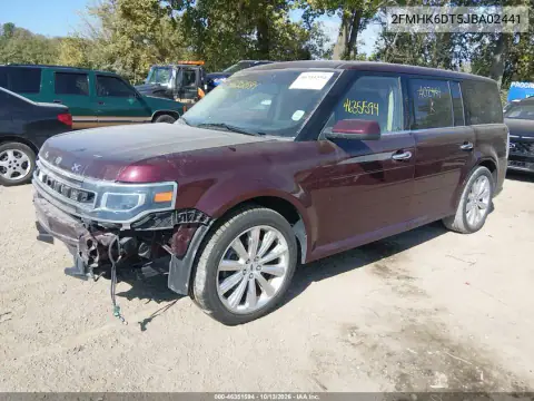 2FMHK6DT5JBA02441 — 2018 Ford FLEX, фото 3 с аукциона IAAI, Передняя часть