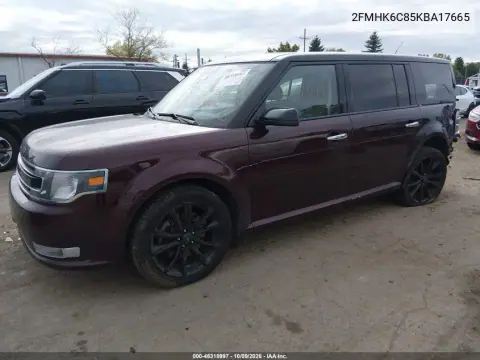 2019 Ford Flex Sel VIN 2FMHK6C85KBA17665 фото 3