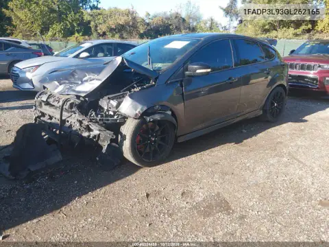 1FADP3L93GL262165 — 2016 Ford Focus ST, photo 2 from IAAI, Front end