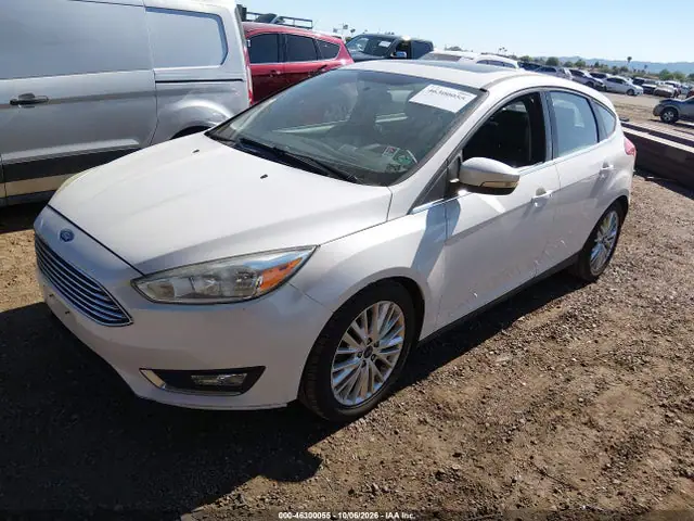1FADP3N26HL230277 — 2017 Ford Focus Titanium, photo 2 from IAAI 13.10.2026, Normal wear