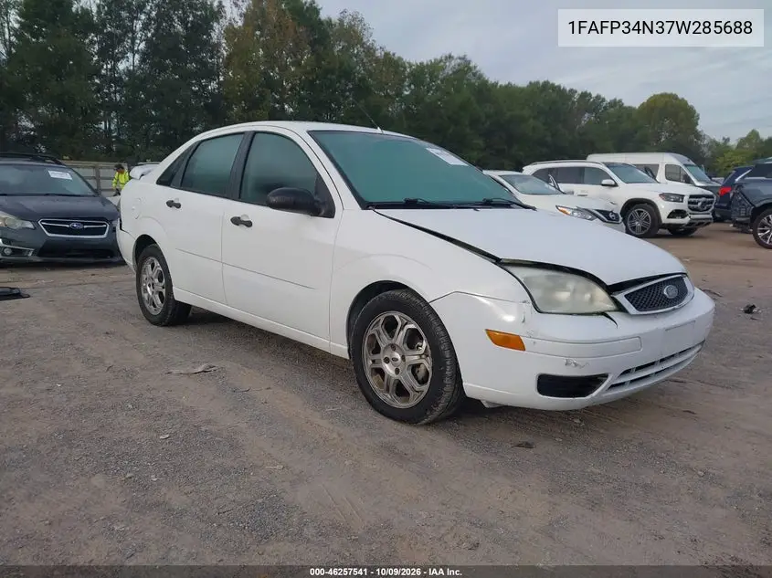 1FAFP34N37W285688 — 2007 Ford Focus, фото 2 с аукциона IAAI 21.10.2026, Задняя часть