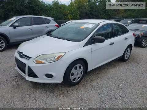 2012 Ford Focus S VIN 1FAHP3E2XCL434302 фото 3