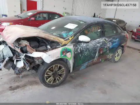 1FAHP3H26CL437158 — 2012 Ford Focus, photo 2 from IAAI, Front end