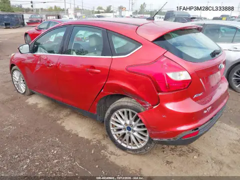 2012 Ford Focus Sel VIN 1FAHP3M28CL333888 фото 4