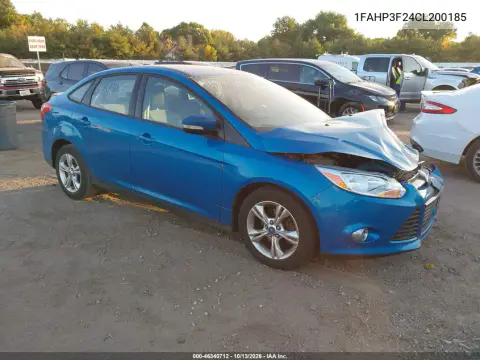 2012 Ford Focus Se VIN 1FAHP3F24CL200185 фото 1