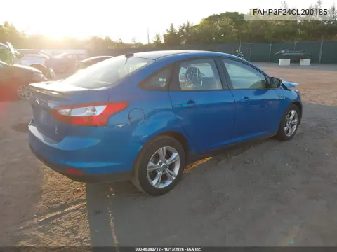 2012 Ford Focus Se VIN 1FAHP3F24CL200185 фото 4