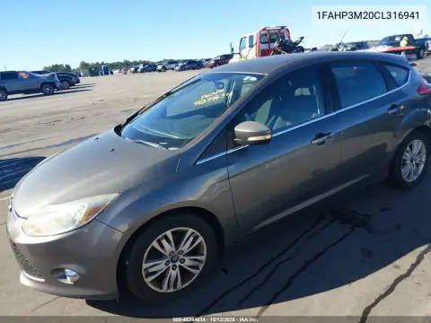 1FAHP3M20CL316941 — 2012 Ford Focus, photo 2 from IAAI 28.10.2026, Normal wear