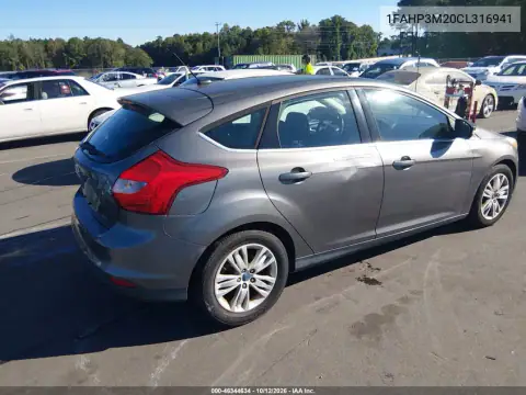 1FAHP3M20CL316941 — 2012 Ford Focus, photo 4 from IAAI 28.10.2026, Normal wear
