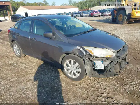 1FAHP3F27CL149524 — 2012 Ford Focus, Повреждения со всех сторон, фото до ремонта