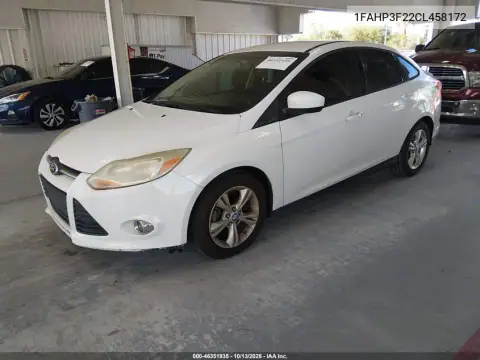 1FAHP3F22CL458172 — 2012 Ford Focus, фото 3 с аукциона IAAI, Правый бок