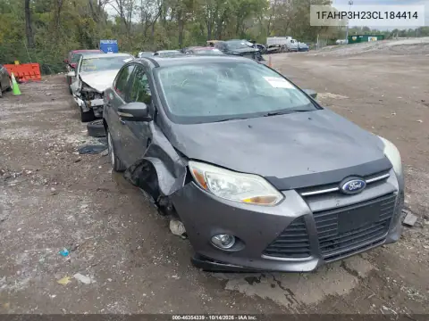 1FAHP3H23CL184414 — 2012 Ford Focus, Передняя часть справа, фото до ремонта