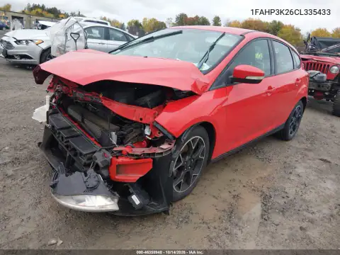 1FAHP3K26CL335433 — 2012 Ford Focus, photo 2 from IAAI, Front and rear