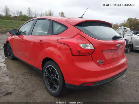 1FAHP3K26CL335433 — 2012 Ford Focus, photo 3 from IAAI, Front and rear