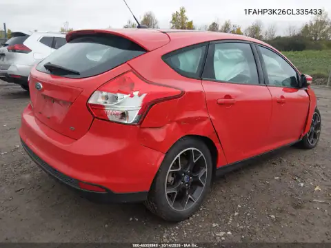 1FAHP3K26CL335433 — 2012 Ford Focus, photo 4 from IAAI, Front and rear