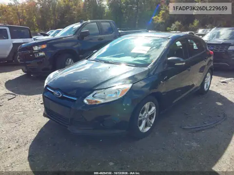 1FADP3K26DL229659 — 2013 Ford Focus, Delantera izquierda, fotos antes de reparar