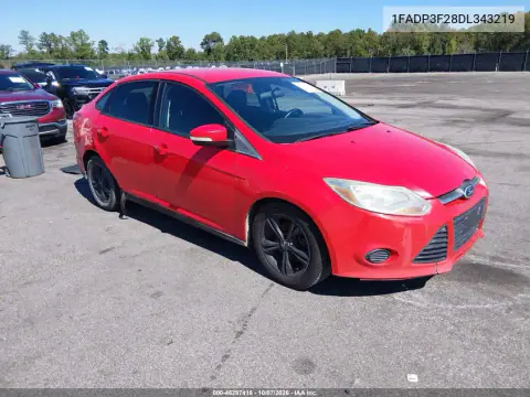 2013 Ford Focus Se VIN 1FADP3F28DL343219 фото 2