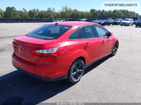 2013 Ford Focus Se VIN 1FADP3F28DL343219 фото 5