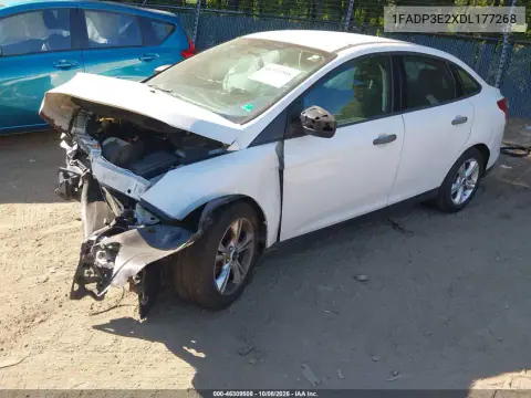 2013 Ford Focus S VIN 1FADP3E2XDL177268 фото 2