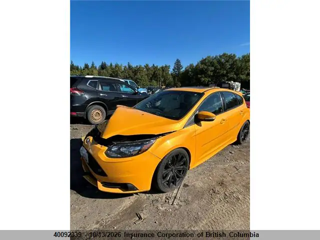 1FADP3L96EL133611 — 2014 Ford Focus, фото 2 с аукциона IAAI 16.10.2026, Передняя часть справа