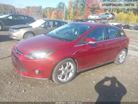 1FADP3N24EL188770 — 2014 Ford Focus, фото 3 с аукциона IAAI, Передняя часть