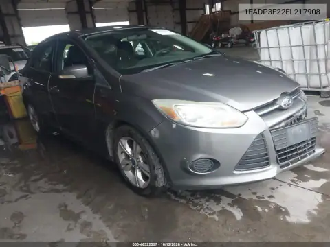 1FADP3F22EL217908 — 2014 Ford Focus, Left front, before-repair photos