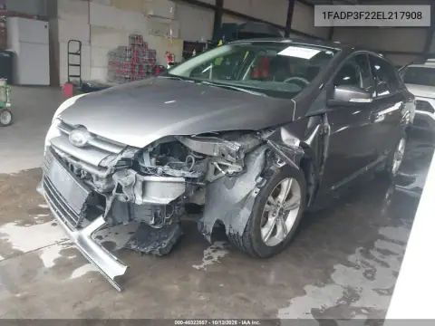 1FADP3F22EL217908 — 2014 Ford Focus, photo 3 from IAAI, Left front