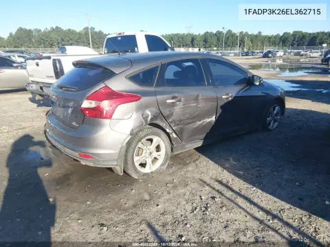 1FADP3K26EL362715 — 2014 Ford Focus, photo 5 from IAAI, Right side