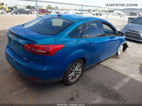 2015 Ford Focus Se VIN 1FADP3F26FL220490 фото 4
