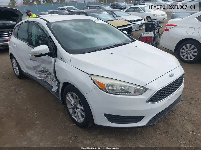 1FADP3K2XFL307184 — 2015 Ford Focus, photo 2 from IAAI, Right side