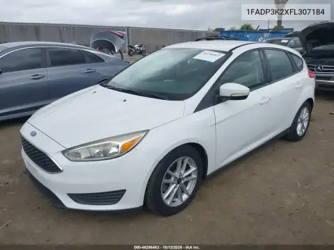 1FADP3K2XFL307184 — 2015 Ford Focus, photo 3 from IAAI, Right side
