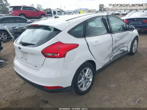 1FADP3K2XFL307184 — 2015 Ford Focus, photo 5 from IAAI, Right side
