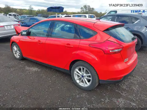 1FADP3K23FL339409 — 2015 Ford Focus, zdjęcie 3 z IAAI, Przód